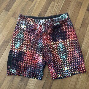 Mambo Auatralia Colorful Board Swimming Trunks/shorts Mens Size Large